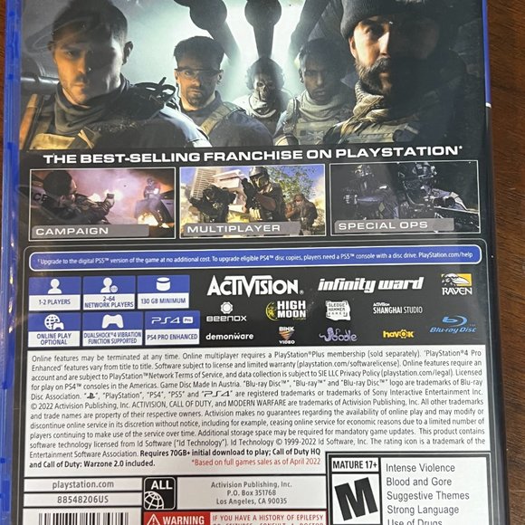 Call Of Duty Modern Warfare 2 - PS4 Cross Gen Edition - Picture 4 of 4